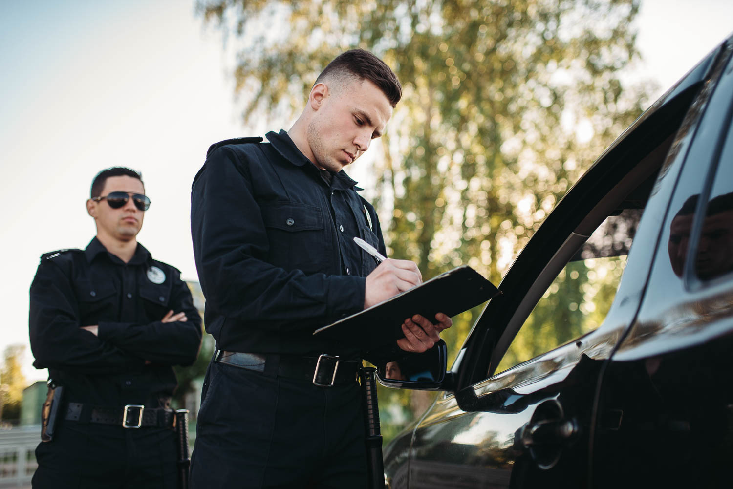 pulled over arrested for DUI drunk driving