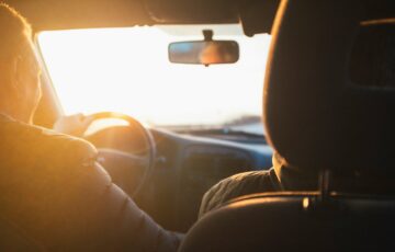 man driving a car DUI defense